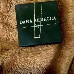 Dana Rebecca Sylvie Rose yellow gold pendant